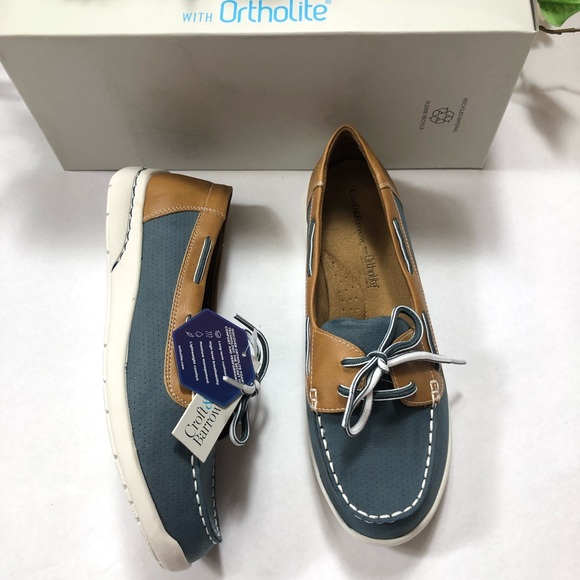 croft and barrow ortholite boat shoes